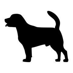 Dog Silhouette Collection Vector 