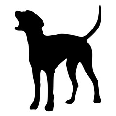 Dog Silhouette Collection Vector 