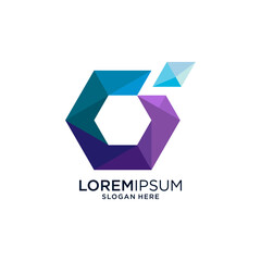 Fototapeta premium abstract logo design