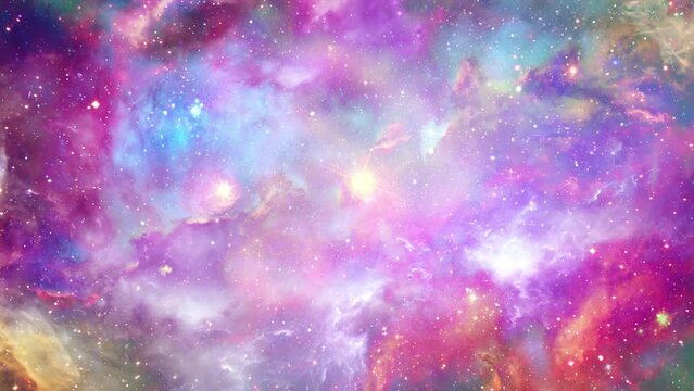 colorful gradient cosmic galaxy background