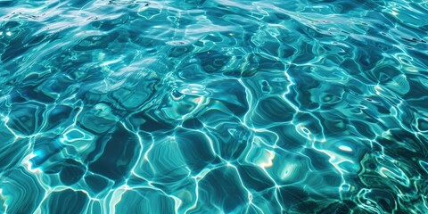 Obraz premium Transparent water texture surface. Generative AI.