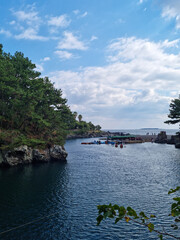 Obraz premium This is the scenery of Soesokkak, Jeju Island.