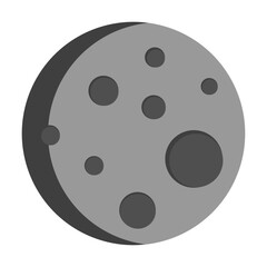 minimalist moon vector