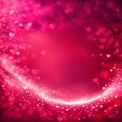 Abstract Valentine day background, valentine texture. Love concept. pink, red background, Valentine day banner design for use.