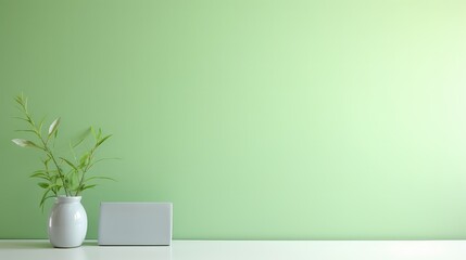 soft green pastel background illustration light mint, pale calm, serene tranquil soft green pastel background