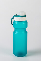 Colourful bottle tumbler isolated on white bakcground