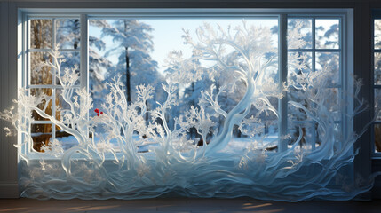 Frosted Glass Window