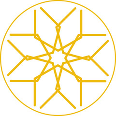 Abstract ornament logo icon vector element