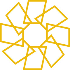 Abstract ornament logo icon vector element