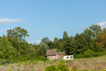 Small Farm And A Vineyard In Bordeaux , France