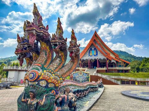 Wat Pa huay lad or Wat Pa Huai Lat Temple in Loei, Thailand