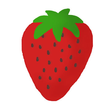strawberry illustration image