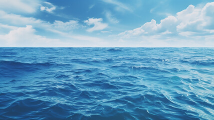 Fototapeta na wymiar blue water sea for background