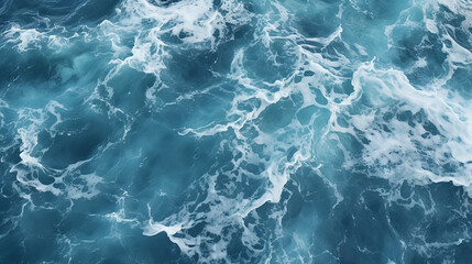 Fototapeta premium natural texture of agitated sea surface