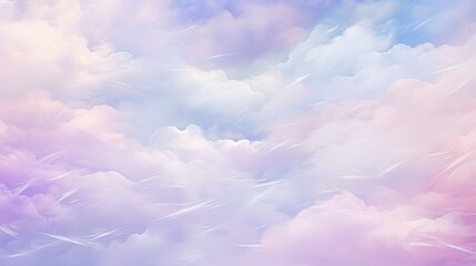 vibrant abstract sky background illustration celestial ethereal, atmospheric serene, celestial pastel vibrant abstract sky background - obrazy, fototapety, plakaty