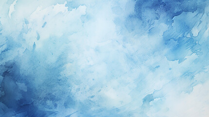 blue watercolor texture background