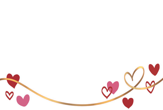 background with hearts