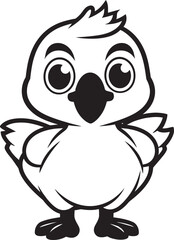 Poultry Prowess Chic Black Icon Featuring Chicken Vector Logo Feathered Majesty Sleek Black Vector Logo Design for Chicken Icon