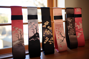 Fototapeta na wymiar Japanese Kimono Strap