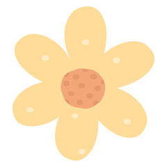 Cute flower cartoon