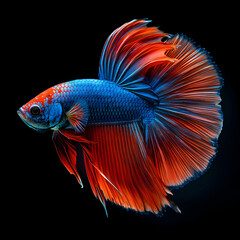 Fototapeta premium siamese fighting fish