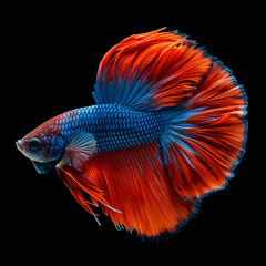 Fototapeta premium siamese fighting fish