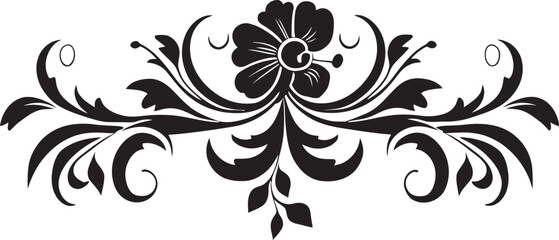 Antique Allure Stylish Emblem with Black European Border Regal Revival Sleek Logo Design Highlighting Vintage European Border