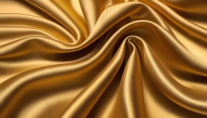 Fototapeta premium Light Golden Fabric Smooth Texture: A 3D Vector Design