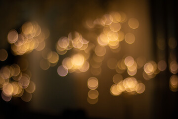 Blurred image of bokeh Abstract background, wallpaper, for design, card