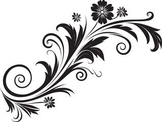 Playful Patterns Sleek Emblem with Monochrome Doodle Decorative Element Chic Complexity Stylish Logo Design with Black Doodle Decorations