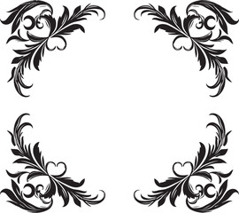 Celestial Charm Exploring the Cosmos of Doodle Frame Black Logo Design Embark on a cosmic journey through a charming doodle decorative frame, shaping an iconic black logo. Whirling Elegance Spiraling