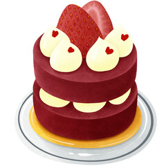 red velvet cake