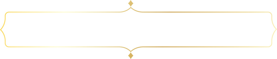 vintage gold frame transparent