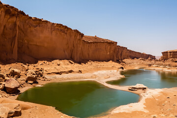 Desert Landscape Background