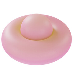 Pink Geometric Abstract