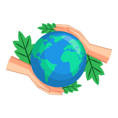 Earth Day Illustration