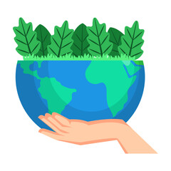 Earth Day Illustration