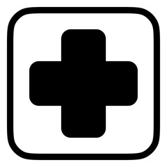 Editable cross vector icon. Part of a big icon set family. Perfect for web and app interfaces, presentations, infographics, etc