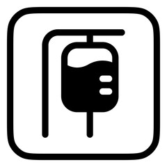 Editable iv liquid vector icon. Part of a big icon set family. Perfect for web and app interfaces, presentations, infographics, etc