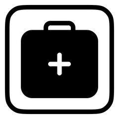 Editable first aid kit vector icon. Part of a big icon set family. Perfect for web and app interfaces, presentations, infographics, etc
