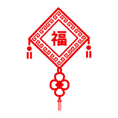 Chinese new year ornament icon