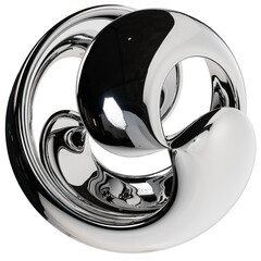 Abstract Chrome Artistry