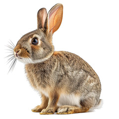 Fototapeta premium Bunny isolated white background