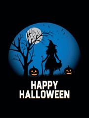 Halloween t-shirt design