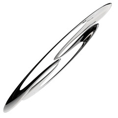 Abstract Chrome Artistry