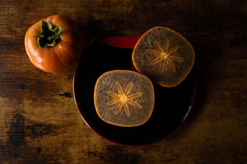 紀の川柿　persimmon