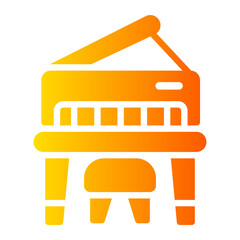 piano Gradient icon