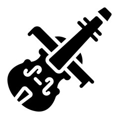 violin Solid icon