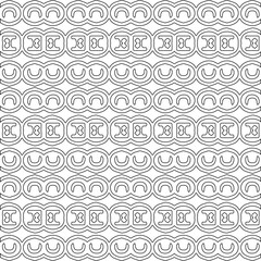 Abstract shapes.Abstract patterns from lines.White wallpaper. Vector graphics for design, textile, decoration, cover, wallpaper, web background, wrapping paper, fabric, packaging.Repeating pattern.