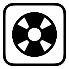 Editable vector help support lifebuoy icon. Part of a big icon set family. Perfect for web and app interfaces, presentations, infographics, etc